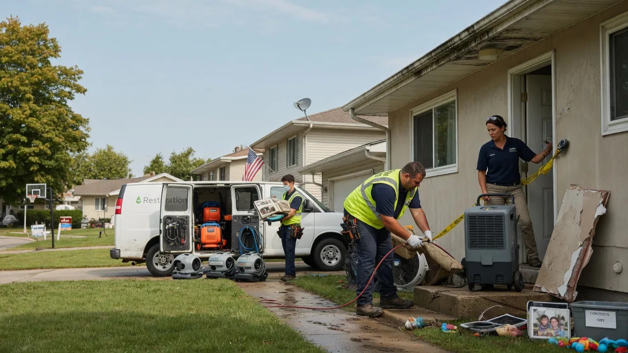 Water Damage Restoration in Madison, SD near me